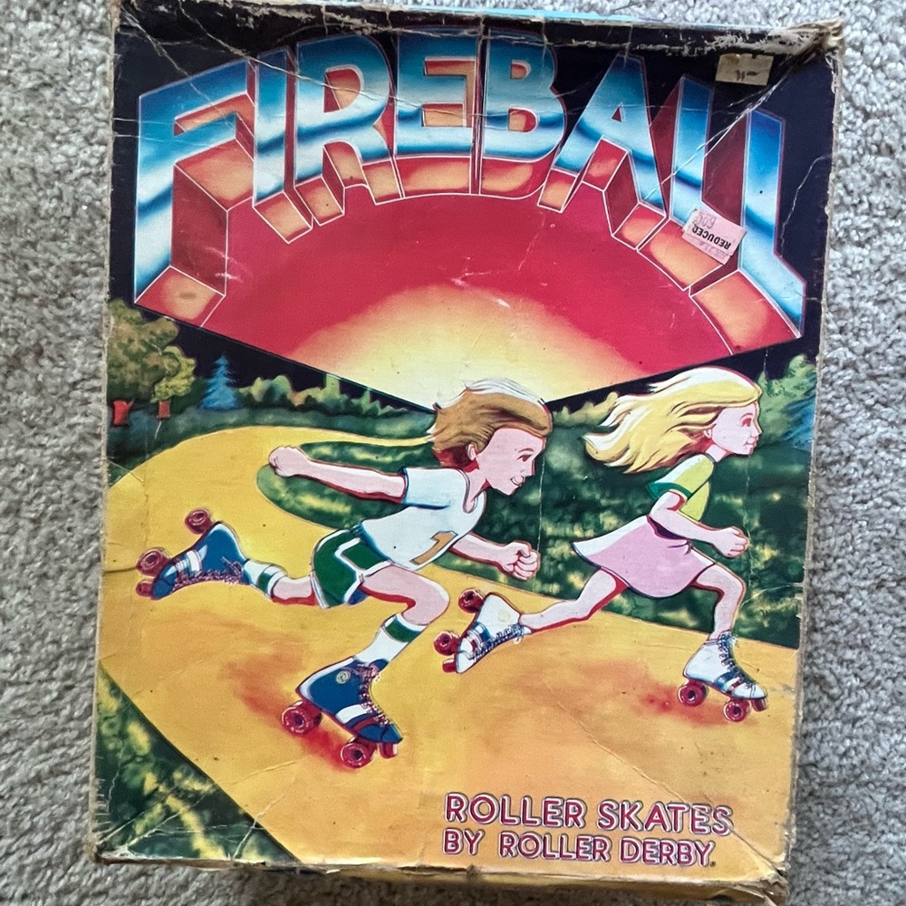 Fireball Kids Roller Derby Skates